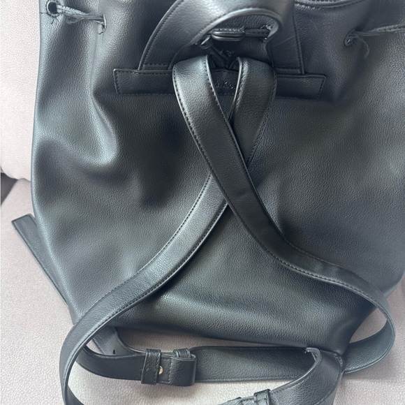 Calvin Klein Black Drawstring Backpack - Picture 4 of 4
